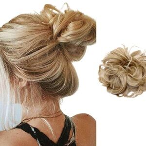 FUT Scrunchy Scrunchie Updo Hairpiece Messy Hair Bun Extensions Chignon